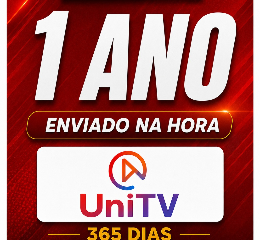 Plano Anual — recarga UniTV 365 Dias